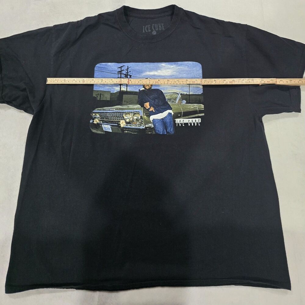 Ice Cube T Shirt Size 2XL Priority Records Men’s Shirt Rapper NWA - Picture 9 of 11